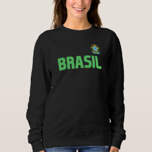 Sweatshirt Brésil Brésil Pride Brésil Drapeau international C