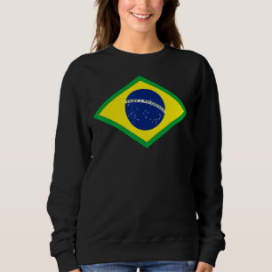 Sweatshirt Brésil Drapeau Brasil Brésil Rio De Janeiro Sao Pa
