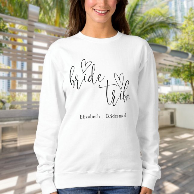 Sweatshirt Bride Tribe Bachelorette Bridesmaitres (Bride Tribe Bachelorette Bridesmaids Sweatshirt)