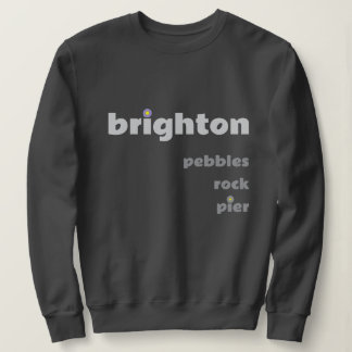Sweatshirt Brighton Pebbles Rock Pier Sweater
