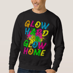 Sweatshirt Brillez fort ou brillez chez vous Fête de costumes