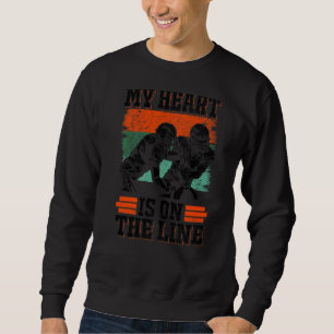 Sweatshirt Brise De Coeur Ekg Pulse Mon Coeur Est En Ligne Fo