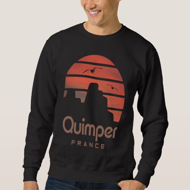 Sweatshirt Brittany France Quimper (Devant)