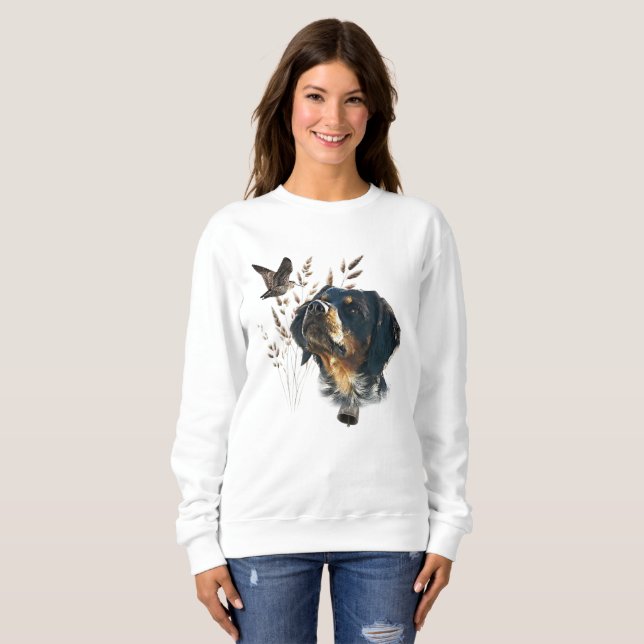 Sweatshirt Brittany Spaniel  (Devant entier)