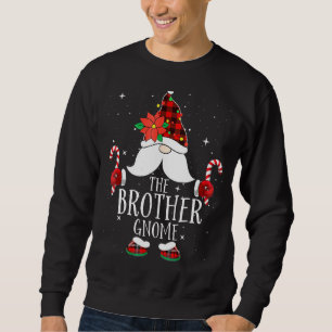 Sweatshirt Brother Gnome Buffalo Plaid Christmas Tree Family