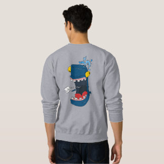 Sweatshirt Brûler Baleine Bleue