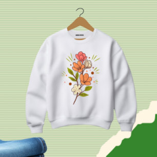 Sweatshirt Brunch floral