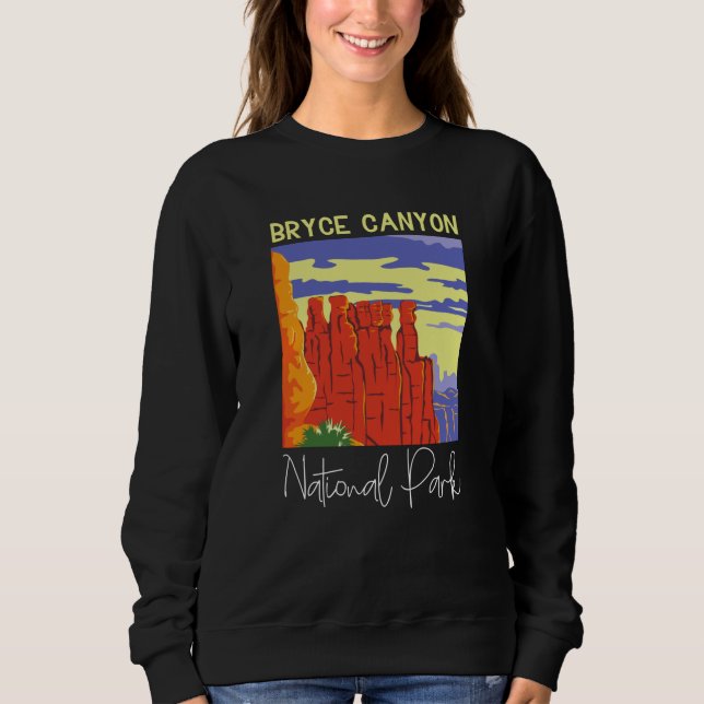 Sweatshirt Bryce Canyon National Park USA (Devant)