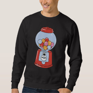 Sweatshirt Bubblegum machine chewing gum graphic for men wome