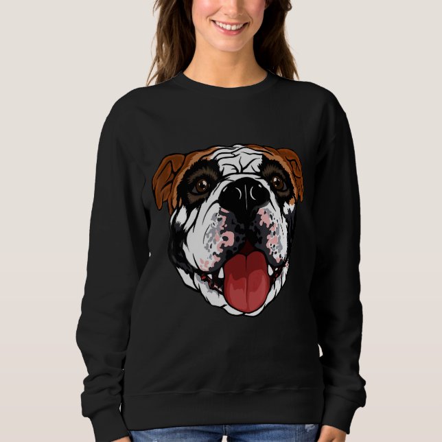 Sweatshirt Bulldog anglais (Devant)