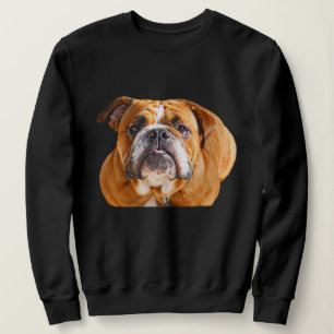 Sweatshirt Bulldog Face - Bulldog anglais, Brown