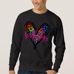 Sweatshirt Bulldogs École Ventilateur sportif équipe Spirit M