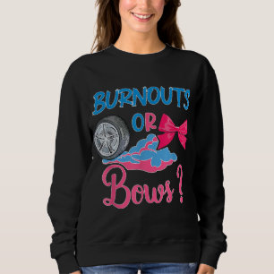 Sweatshirt Burnous ou Bows Genre Reveal party Idée pour maman