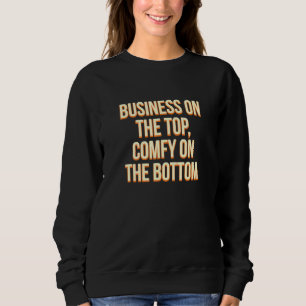 Sweatshirt Business Top Comfy Bottom Work From Home Cloches W