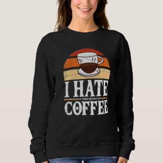 Sweatshirt Buveur de café barista