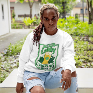 Sweatshirt C’est ma chemise à boire la St. Patrick’s Day