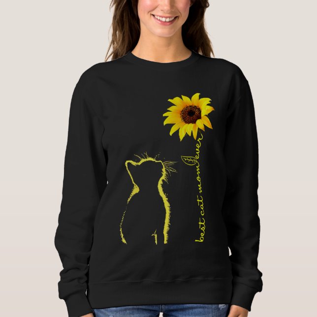 Sweatshirt Ca Cat Cat Cat Dit : (Devant)