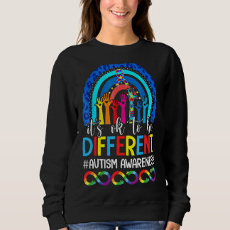 Sweatshirt Ça va être différent Sensibilisation sur l'autisme