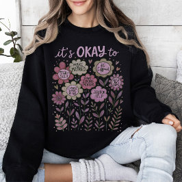 Sweatshirt Ça va pour Boho Floral