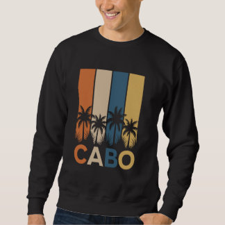 Sweatshirt Cabo Palm Trees Sunset Beach