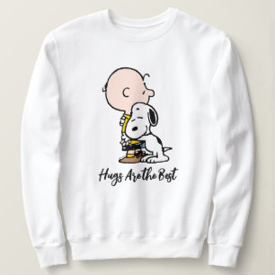 Sweatshirt cacahuètes   Charlie Brown & Snoopy Hug
