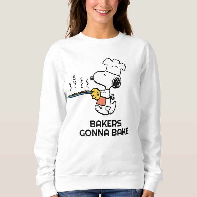 Sweatshirt cacahuètes | Cookies à biscuits Snoopy (Devant)