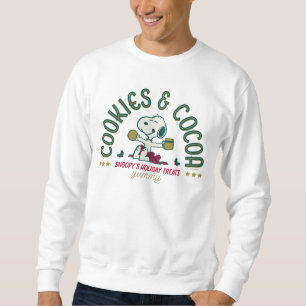 Sweatshirt cacahuètes Cookies et cacao Snoopy