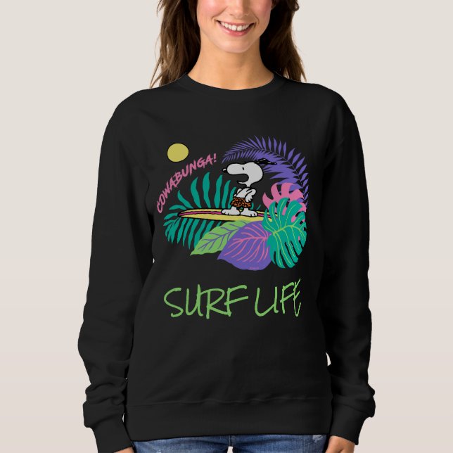Sweatshirt cacahuètes | Cowabunga Snoopy (Devant)