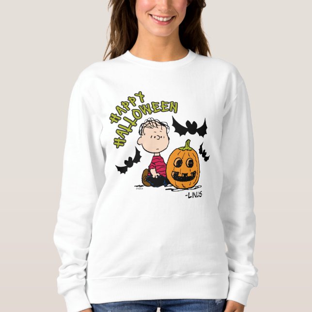 Sweatshirt cacahuètes | Happy Halloween Linus (Devant)