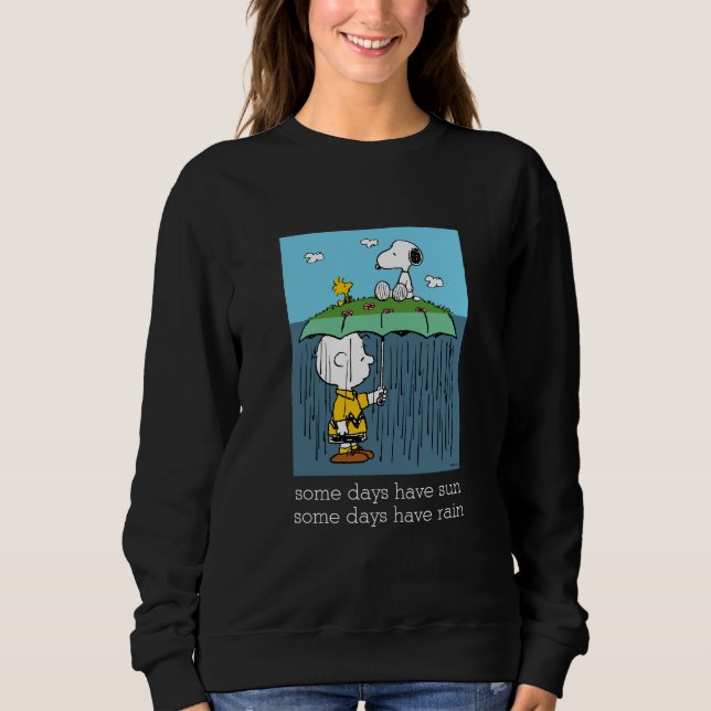 Sweatshirt cacahuètes | Jour ensoleillé Jour de pluie Half &  (Devant)