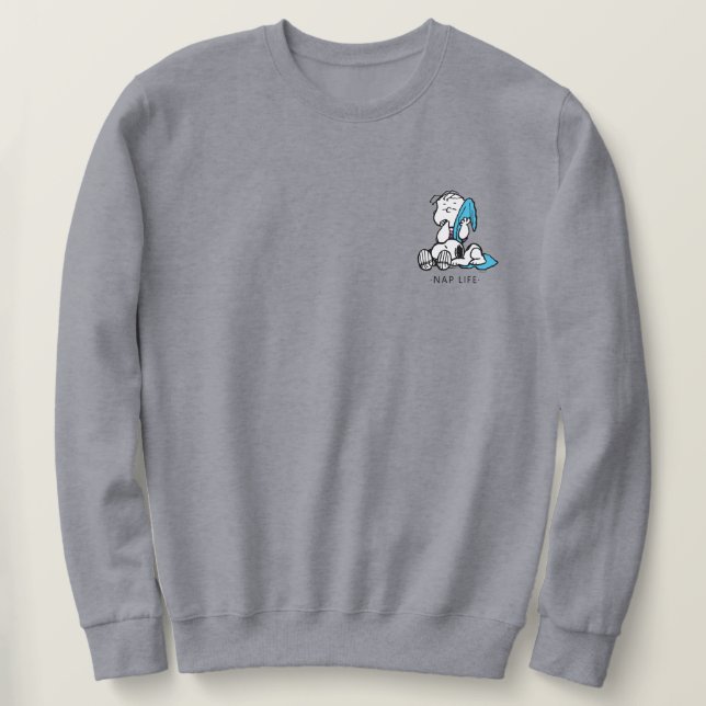 Sweatshirt cacahuètes | Linus & Snoopy (Design devant)
