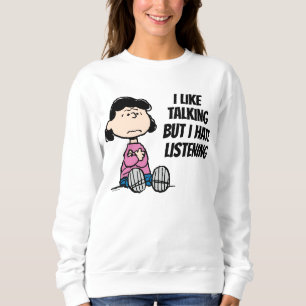 Sweatshirt cacahuètes   Lucy Avec Armoiries Traversées