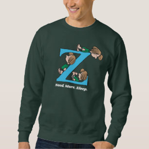 Sweatshirt cacahuètes Peppermenthe Patty Sleepy Z