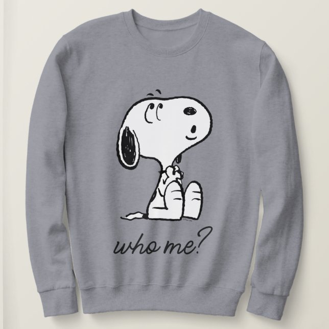 Sweatshirt cacahuètes | Sifflet Snoopy (Design devant)