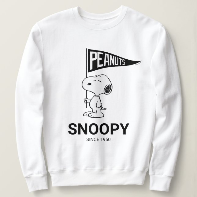 Sweatshirt cacahuètes | Snoopy Athletic Department (Design devant)