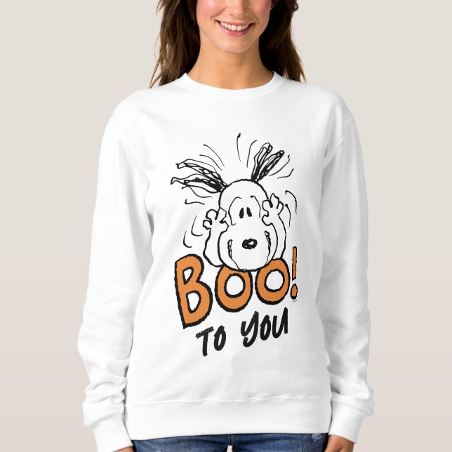 Sweatshirt cacahuètes | Snoopy Boo (Devant)