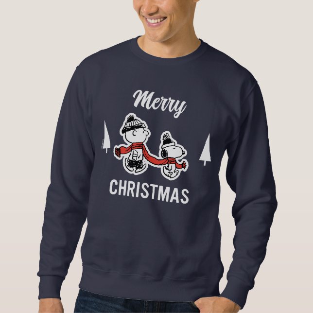 Sweatshirt cacahuètes | Snoopy & Charlie Brown Chaud & Cosy (Devant)