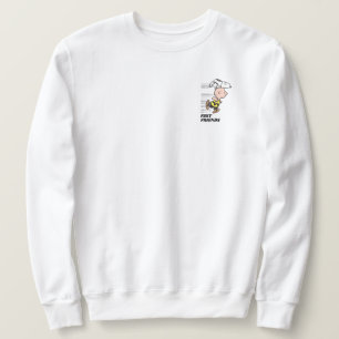 Sweatshirt cacahuètes   Snoopy & Charlie Brown Run