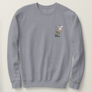 Sweatshirt cacahuètes Snoopy & Charlie Brown Run