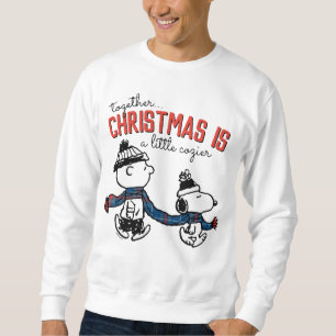 Sweatshirt cacahuètes   Snoopy & Charlie Brown Winter Scarf