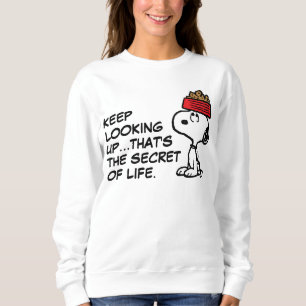 Sweatshirt cacahuètes Snoopy Équilibrer Son Chien Disque