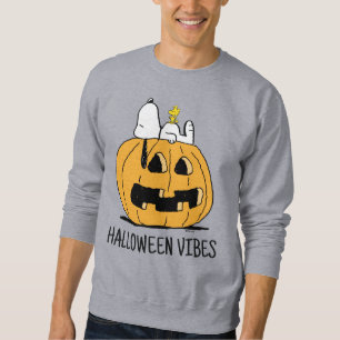 Sweatshirt cacahuètes Snoopy et Woodstock Jack-O-Lantern