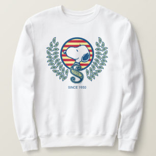 Sweatshirt cacahuètes Snoopy Heraldry