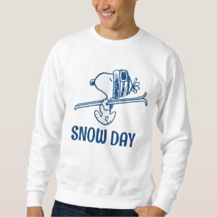 Sweatshirt cacahuètes Snoopy Ski Trip