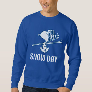 Sweatshirt cacahuètes Snoopy Ski Trip