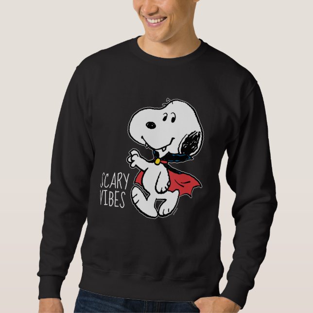 Sweatshirt cacahuètes | Snoopy Smiling Vampire (Devant)