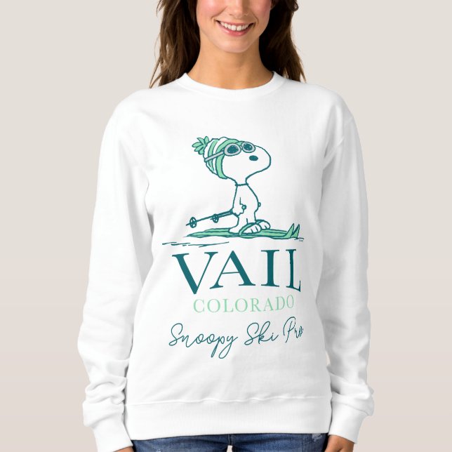 Sweatshirt cacahuètes | Snoopy Vail Colorado (Devant)