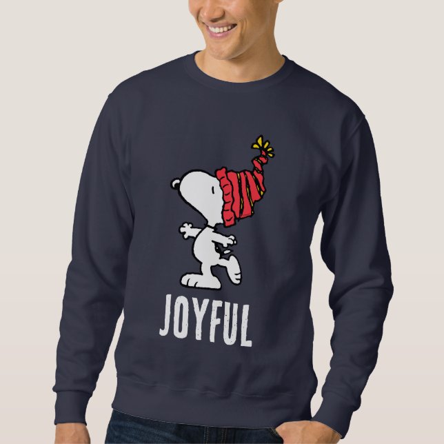 Sweatshirt cacahuètes | Snoopy Winter Beanie Casquette (Devant)