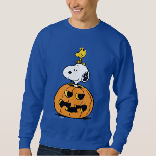 Sweatshirt cacahuètes Snoopy & Woodstock Citrouille pop-up