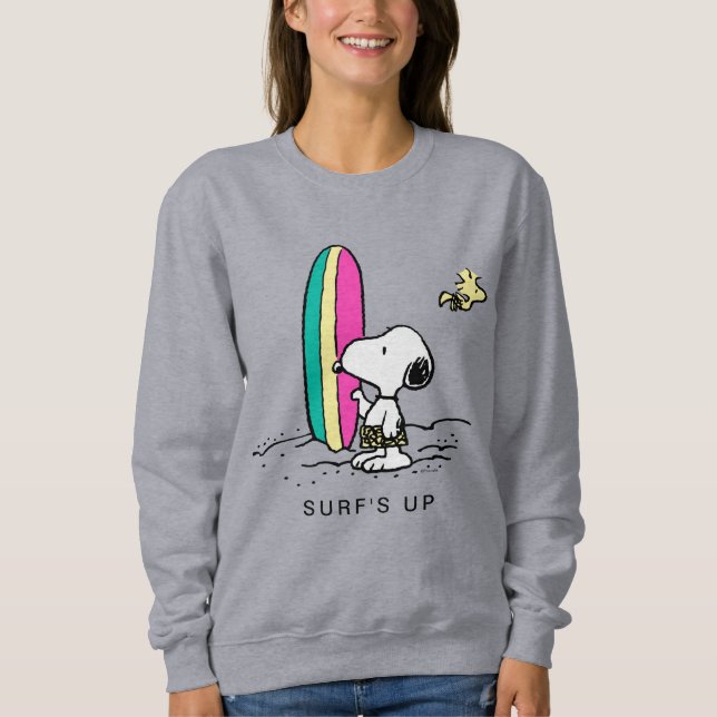 Sweatshirt cacahuètes | Snoopy & Woodstock High Tide (Devant)